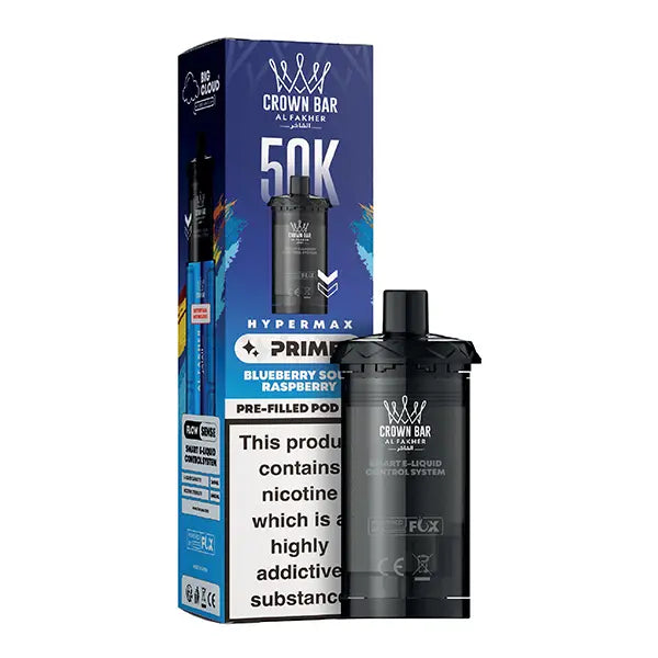 Al Fakher 50K Hypermax Prime Prefilled Pod - Gum Mint - Flawless Vape Shop