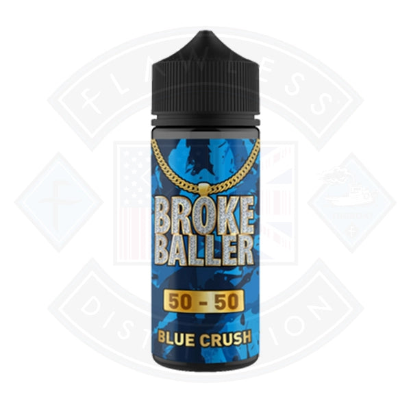 Broke Baller Blue Crush 0mg 80ml Shortfill E-Liquid