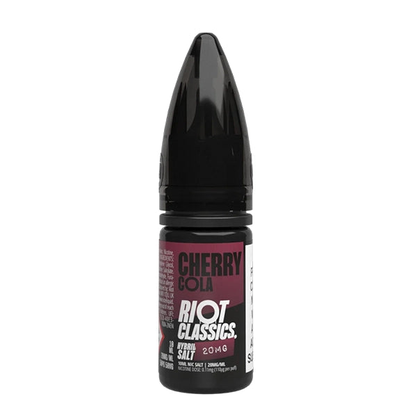 Riot Squad  Salt 10ml Cherry Cola - 10mg - Flawless Vape Shop