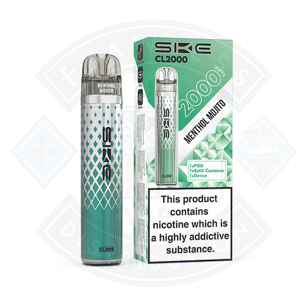 SKE CL2000 Prefilled Pod Vape Kit