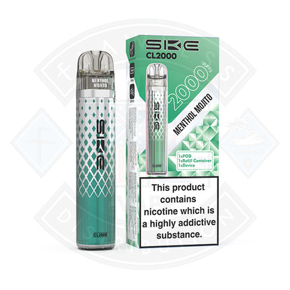 SKE CL2000 Prefilled Pod Vape Kit