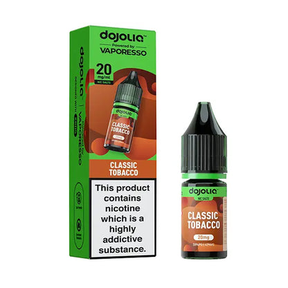 Vaporesso DojoLIQ Nic Salt 10ml Classic Tobacco - 10mg - Flawless Vape Shop