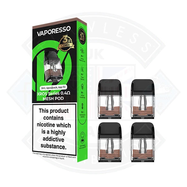 Vaporesso XROS series Pods Corex 3.0 tech version 4pcs/pack