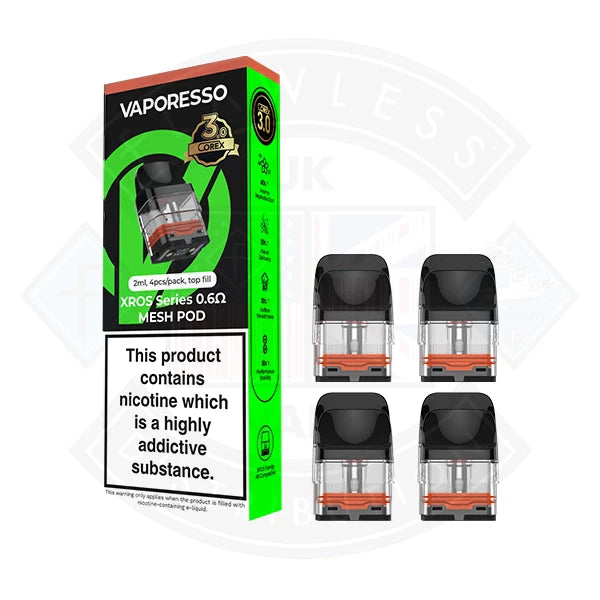 Vaporesso XROS series Pods Corex 3.0 tech version 4pcs/pack