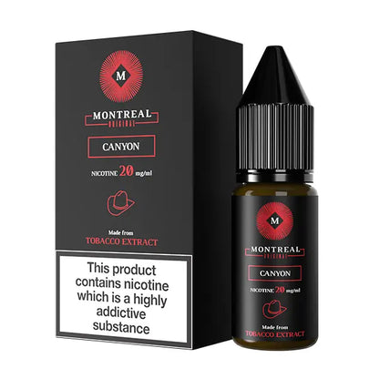 Montreal Original Nic Salt 10ml Canyon - 10mg - Flawless Vape Shop
