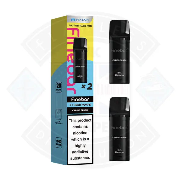 Hayati Finebar Prefilled Pods - Banana Ice - Flawless Vape Shop