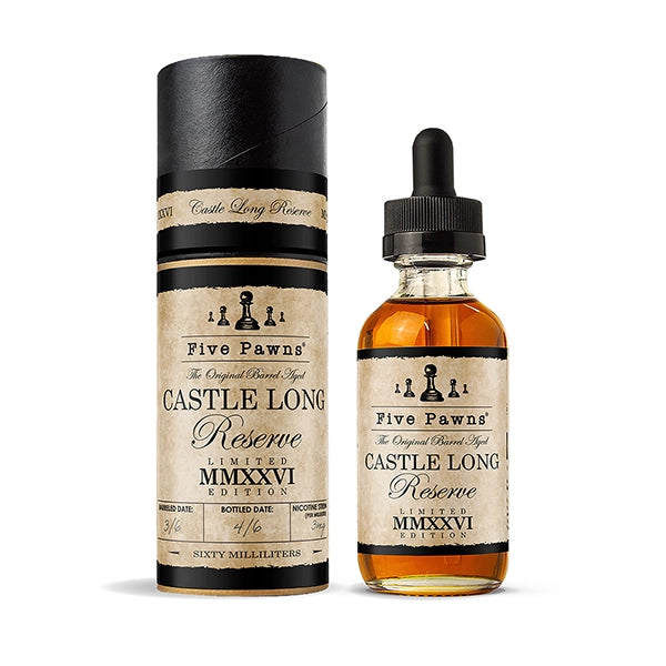 Five Pawns - Castle Long Reserve - MMXXVI Edition 50ml 0mg Shortfill - Flawless Vape Shop