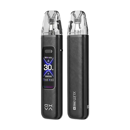 Oxva Xlim PRO 3 Vape Kit - Black Leather - Flawless Vape Shop