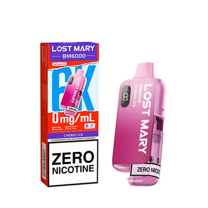 Lost Mary BM6000  Prefilled Pod Kit ZERO - Blueberry - Flawless Vape Shop