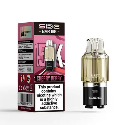 SKE Bar 15K Prefilled Pods - Blueberry Raspberries - Flawless Vape Shop