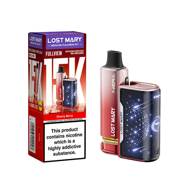 Lost Mary Nera15K Fullview Prefilled Vape Kit