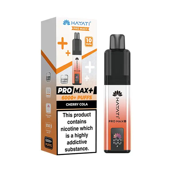 Hayati Pro Max 6000+ Pod Kit 10mg - Blue Razz Cherry - Flawless Vape Shop