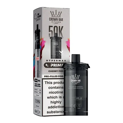 Al Fakher 50K Hypermax Prime Prefilled Pod - Gum Mint - Flawless Vape Shop