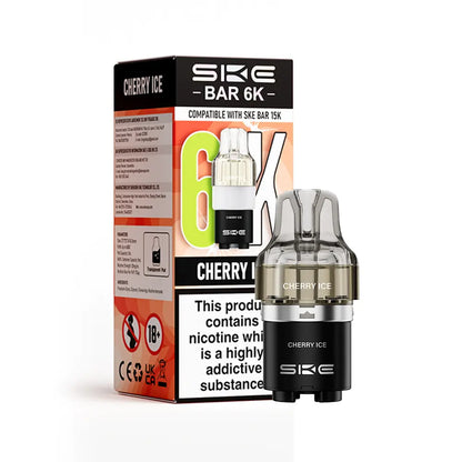 SKE Bar 6K Pods 1pc - Blueberry Sour Raspberry - Flawless Vape Shop