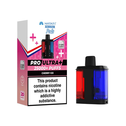 Hayati Pro Ultra Plus 25000 Pods - Blue Razz Cherry - Flawless Vape Shop