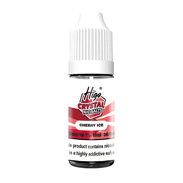Higo Crystal Nic Salt 10ml Cherry Ice - 10mg - Flawless Vape Shop