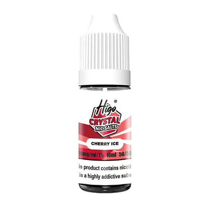 Higo Crystal Nic Salt 10ml Cherry Ice - 10mg - Flawless Vape Shop