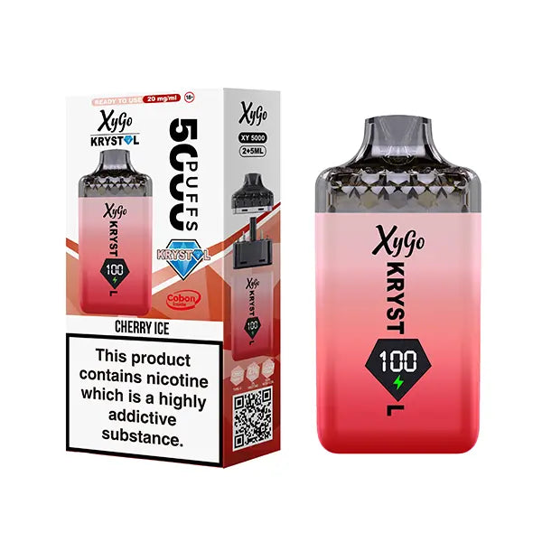 XYGO 5000 Krystal Prefilled Vape Kit - Lemon & Lime - Flawless Vape Shop