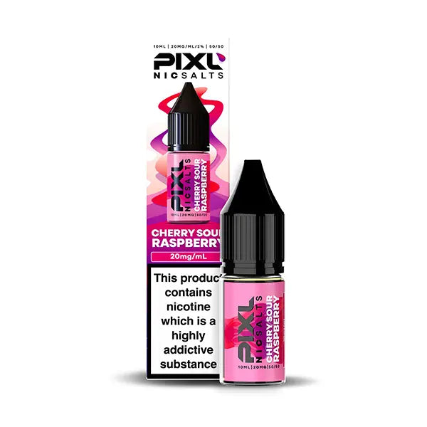 PIXL Salt 10ml Cherry Sour Raspberry - 20mg - Flawless Vape Shop