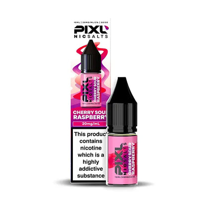 PIXL Salt 10ml Cherry Sour Raspberry - 20mg - Flawless Vape Shop