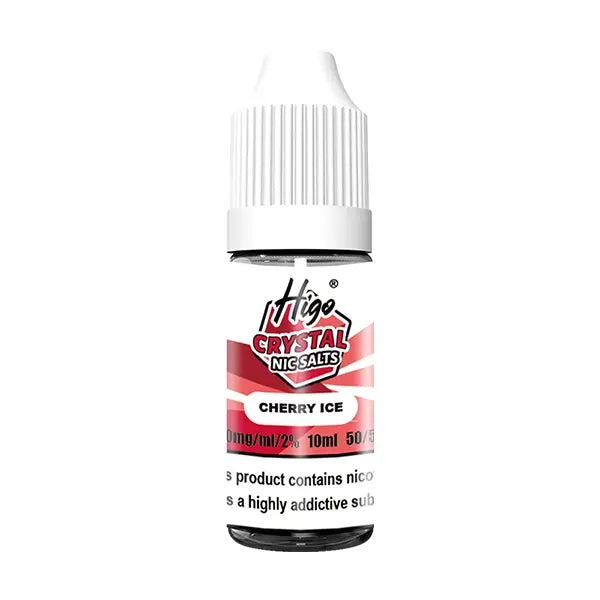 Higo Crystal Nic Salt 10ml Cherry Ice - 10mg - Flawless Vape Shop