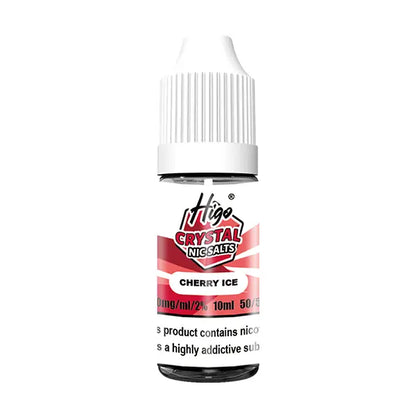 Higo Crystal Nic Salt 10ml Cherry Ice - 10mg - Flawless Vape Shop