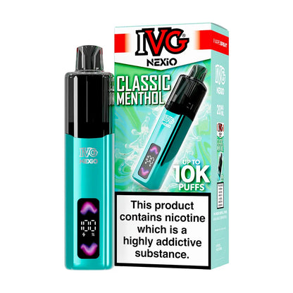 IVG Nexio Prefilled Vape Kit - Banana Ice - Flawless Vape Shop