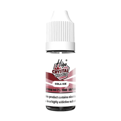 Higo Crystal Nic Salt 10ml Cola Ice - 10mg - Flawless Vape Shop