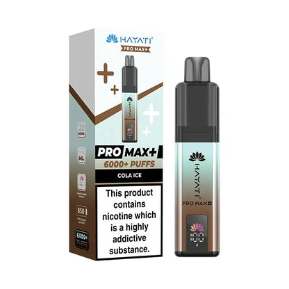 Hayati Pro Max 6000 Plus Prefilled Pod Kit - Banana Ice - Flawless Vape Shop
