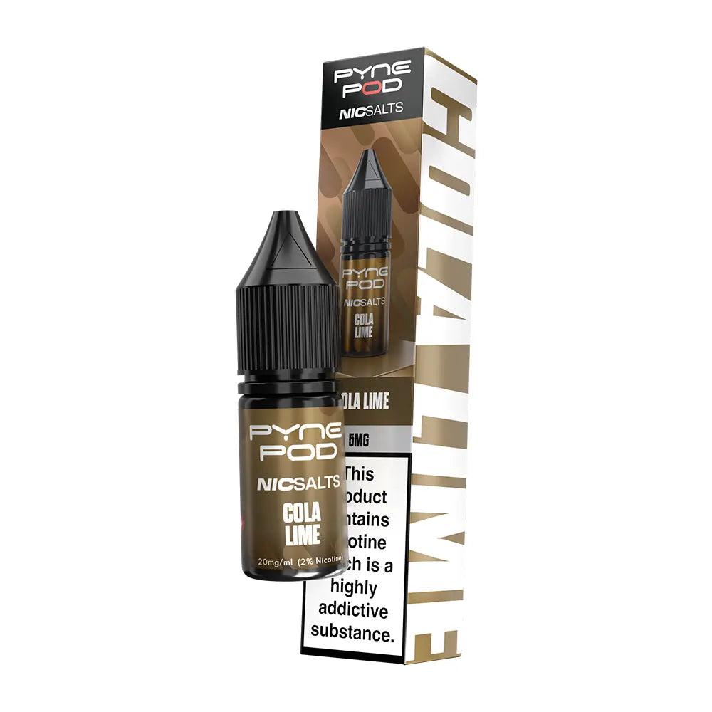 Pyne Pod Nic Salts 10ml Cola Lime - 5mg - Flawless Vape Shop