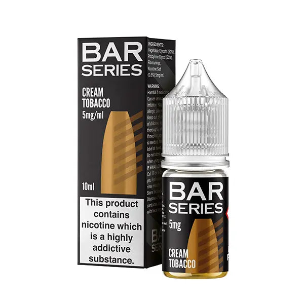 Bar Series Nic Salt 10ml Cream Tobacco
