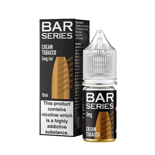 Bar Series Nic Salt 10ml Cream Tobacco