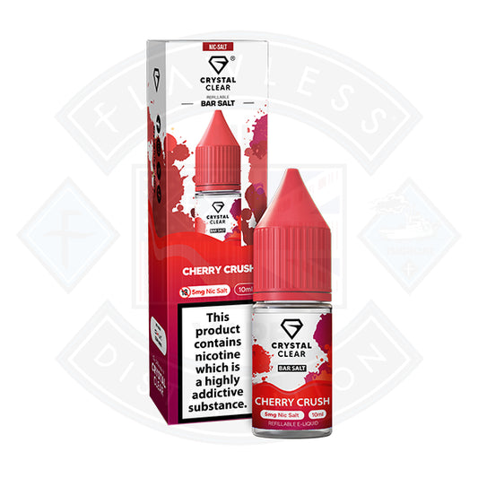 Crystal Clear Bar Nic Salt 10ml Cherry Crush