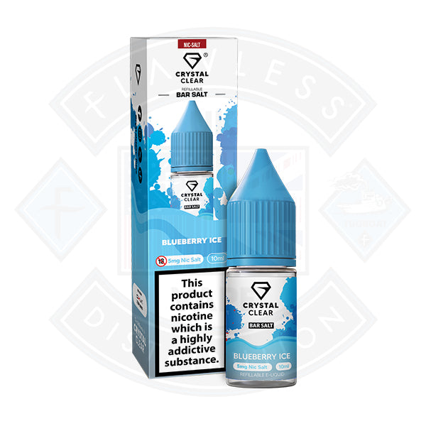 Crystal Clear Bar Nic Salt 10ml Caribbean Crush