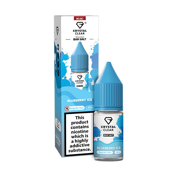 Crystal Clear Bar Nic Salts 10ml Caribbean Crush - 5mg - Flawless Vape Shop
