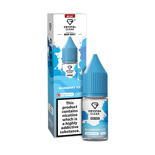 Crystal Clear Bar Nic Salts 10ml Caribbean Crush