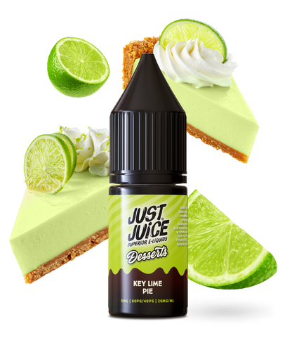 Just Juice Dessert Salt  10ml Key Lime Pie - 5mg - Flawless Vape Shop