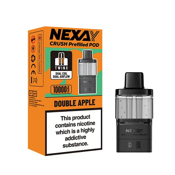 Nexay Crush 10K Prefilled Pod - Pineapple Ice - Flawless Vape Shop