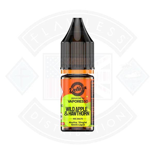 Deliciu V2 Wild Apple & Hawthorn Nic Salt 10ml by Vaporesso - 20mg - Flawless Vape Shop