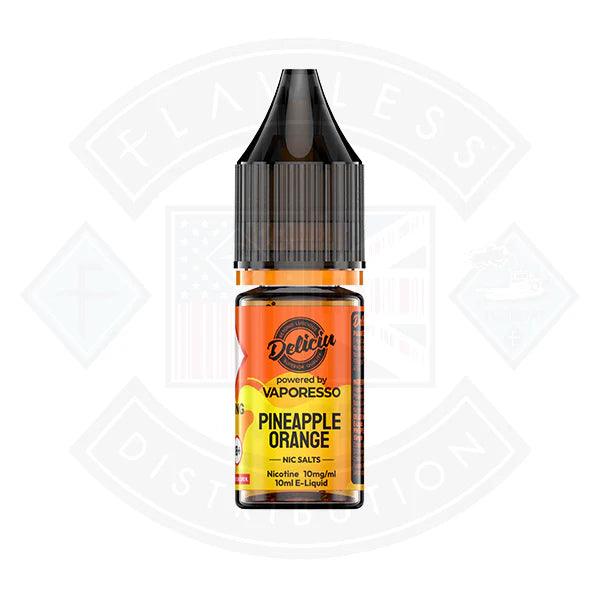 Deliciu V2 Pineapple Orange Nic Salt 10ml by Vaporesso - 10mg - Flawless Vape Shop