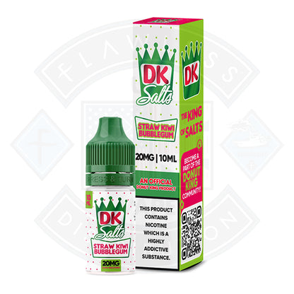 Donut King Nic Salts 10ml Strawberry Kiwi Bubblegum - 20mg - Flawless Vape Shop