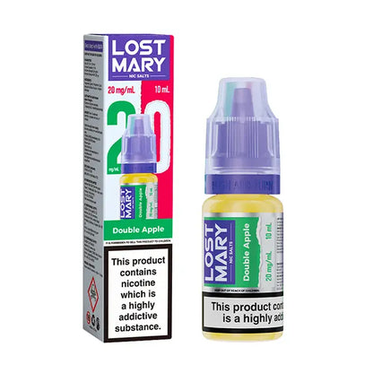 LOST MARY Double Apple Nic Salts E-Liquid 10ml - 5mg - Flawless Vape Shop