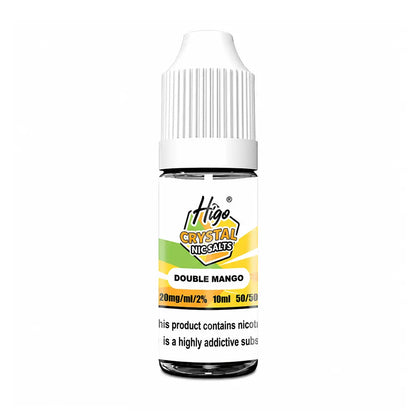Higo Crystal Nic Salt 10ml Double Mango - 10mg - Flawless Vape Shop