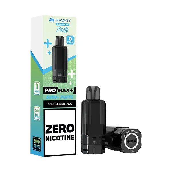 Hayati Pro Max 6000 + Prefilled Pod ZERO NICOTINE - Banana Ice - Flawless Vape Shop