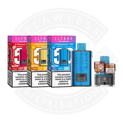 Elf Bar 4 in 1 Ultra 50 Prefilled Pod Kit