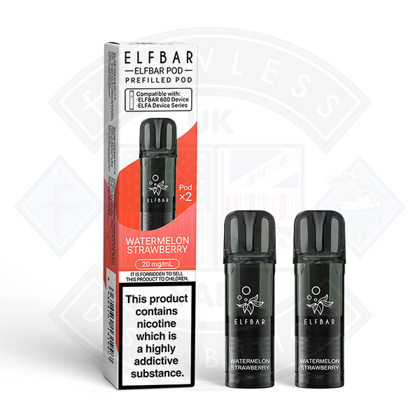 Elf Bar 600 Prefilled Pod 2ml 20mg