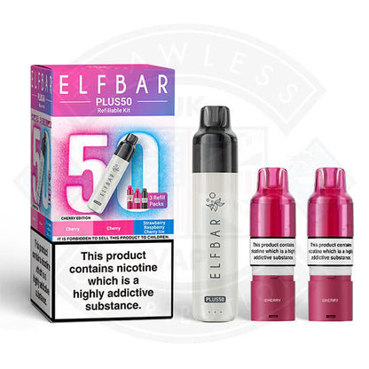 Elfbar Plus50 Prefilled Vape Kit - Yellow Edition - Flawless Vape Shop