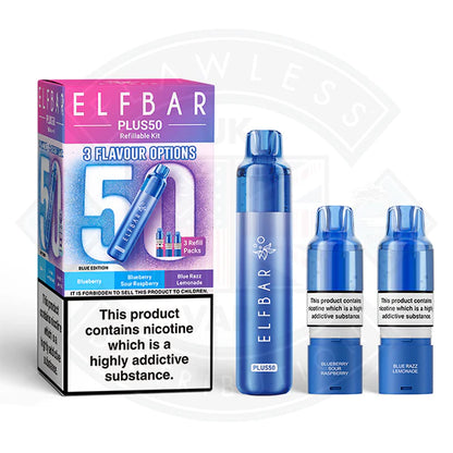 Elfbar Plus50 Prefilled Vape Kit - Yellow Edition - Flawless Vape Shop