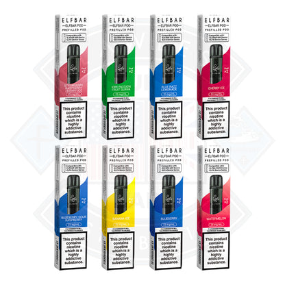 Elf Bar 600 Prefilled Pod 2ml 20mg