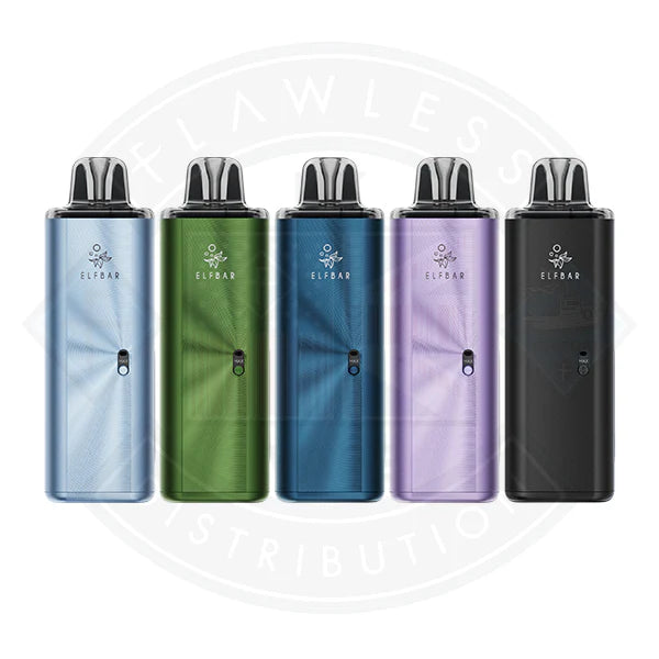 Elfbar ELFX Mega Vape Kit - Cyan - Flawless Vape shop